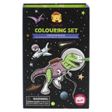 Tiger Tribe Colouring Set Dinos in Space