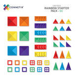 CONNETIX 60 piece Rainbow Starter Set