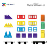 CONNETIX 50 Piece Rainbow Transport Pack