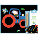 Learning About Vehicles Scratch Cards