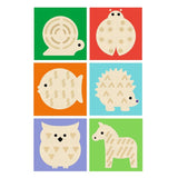 Djeco Touch Basic Wooden Cubes
