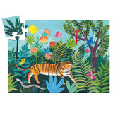 Djeco "The Tiger's Walk" 24pce Silhouette Puzzle