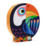 Djeco "Coco the Toucan" 24pce Silhouette Puzzle