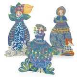 Djeco "Pretty Dresses" Sculpture Scratch Cards