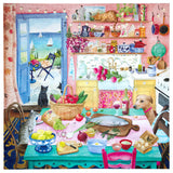 Eeboo "Pink Kitchen" Puzzle 1000 piece
