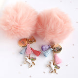 BFF Pom Pom Keyring Set