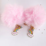 BFF Pom Pom Keyring Set