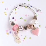 Lauren Hinkley Floral Dreams Bunny Charm Bracelet