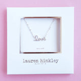 Lauren Hinkley "Love" Necklace