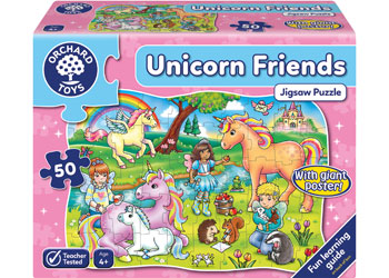 Orchard Games "Unicorn Friends" 50pce Puzzle