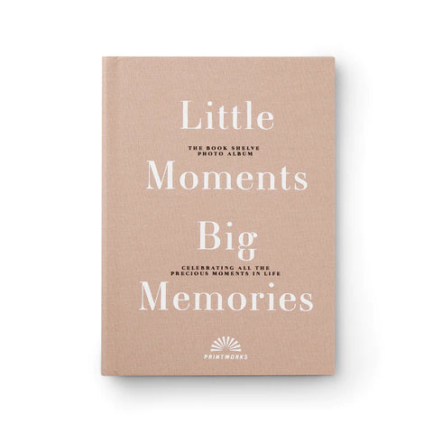 Bookshelf Photo Book | Little Moments Big Memories