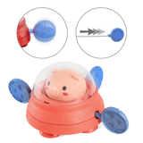 Tiger Tribe Bath Paddle Ship - Space Piggy