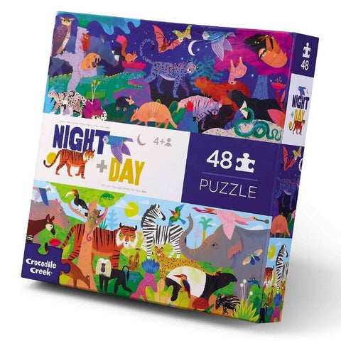 Crocodile Creek Night and Day Opposites puzzle