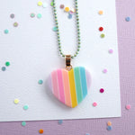 Mon Coco candy heart necklace