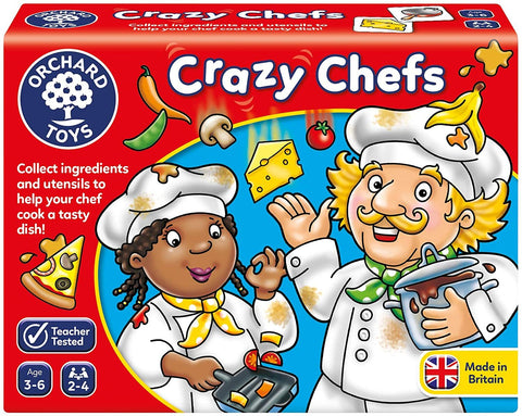 Orchard Toys Crazy Chefs game for preschoolers