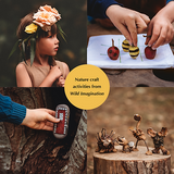 Sample page for Wild Imagination book