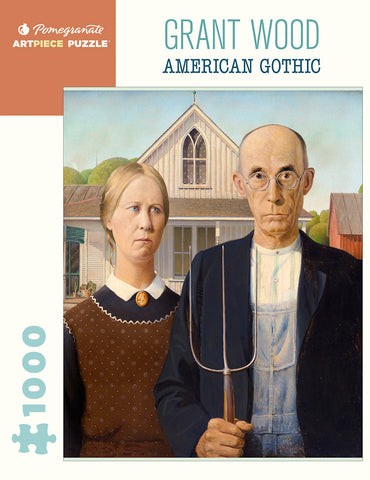 American gothic 1000 piece puzzle by Pomegranate Puzzles