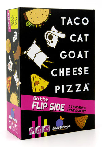 Taco Cat Goat Cheese Pizza on the Flipside card game
