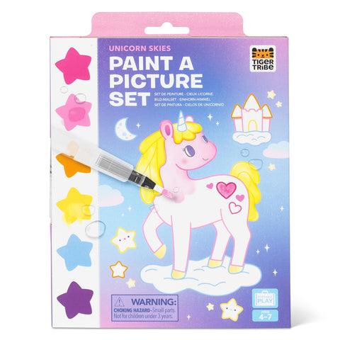 Tiger Tribe Paint-a-Picture | Unicorn Skies