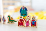 Wooden Fairy Tale Characters