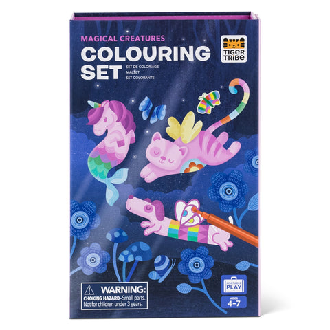 Tiger Tribe Colouring Set Magical Creatures