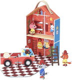 Krooom Fire Station Travel Playset