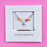 Lauren Hinkley Easter Bunny Charm Bracelet