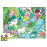 Crocodile Creek Magical Friends 36 piece floor puzzle featuring unicorns, mermaids and fairies