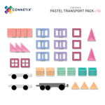 CONNETIX 50 Piece Pastel Transport Pack