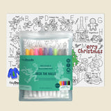 Silicone Placemat "Deck the Halls"