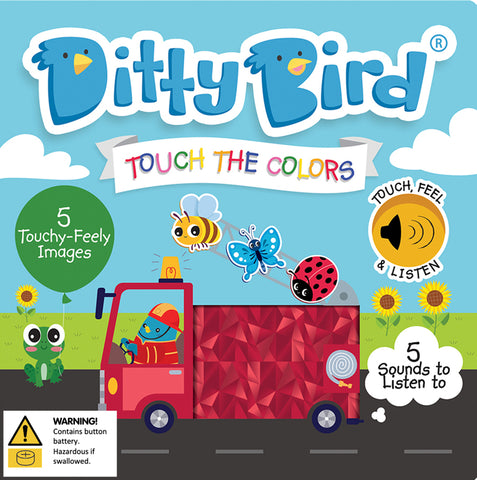 Ditty Bird's Touch the Colours Board Book
