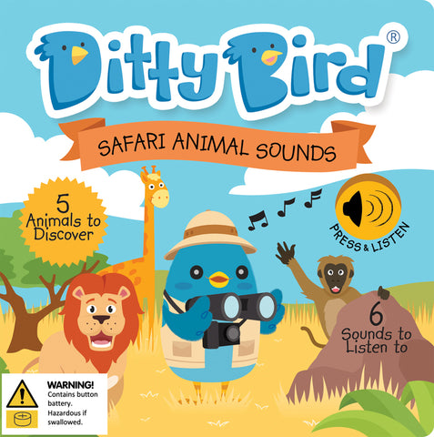 Ditty Bird's Safari Animal Sounds