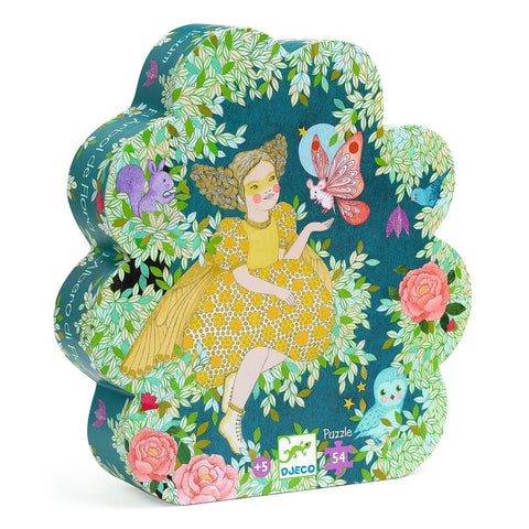 Djeco "Flora's Tree" 54 Piece Silhouette Puzzle