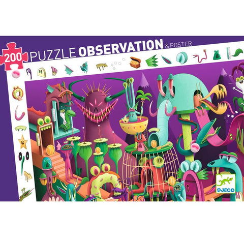 Djeco "In a Video Game" 200pce Observation Puzzle