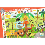 Djeco "The Jungle" 35pce Observation Puzzle