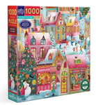 Eeboo "Holiday Village" Puzzle 1000 piece