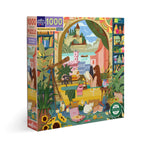 Reading & Relaxing is a 1000 piece puzzle by Eeboo