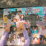 Eeboo "Climate March" 100 Piece Puzzle