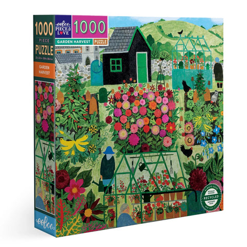 Eeboo "Garden Harvest" Puzzle 1000 piece