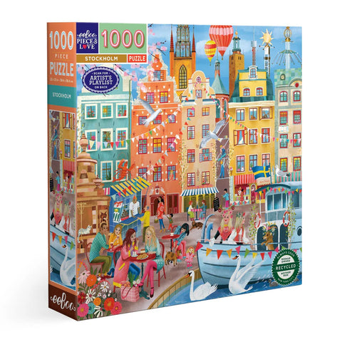 Eeboo "Stockholm" Puzzle 1000 piece