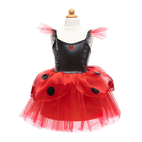 Lady Bug Dress & Headband Set (3-4 years)