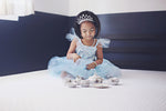Blue Sequin Princess Dress