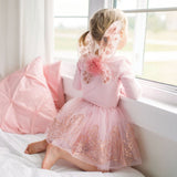 Rose Gold Tutu & Wings Set (Size 4-6)