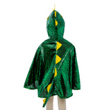 Metallic Green Dragon Cape (2-3 Years)