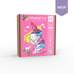 CONNETIX 56 Piece Glitter Unicorn Pack