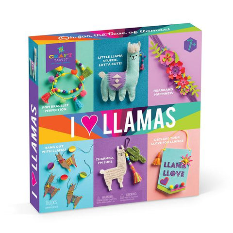 I Love Llamas Craft Kit