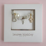 Lauren Hinkley Diamante Cross Charm Bracelet