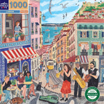 Lisbon 1000 piece jigsaw puzzle from the Eeboo travel series