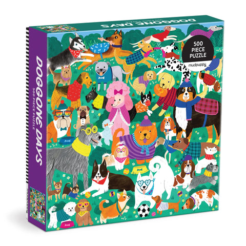 Mudpuppy 'Doggone Days' Puzzle 500 piece