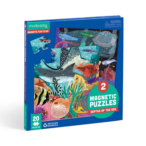 Mudpuppy 20 piece Magnetic Puzzle